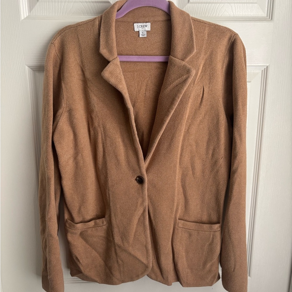 J. Crew Women's Camel Blazer